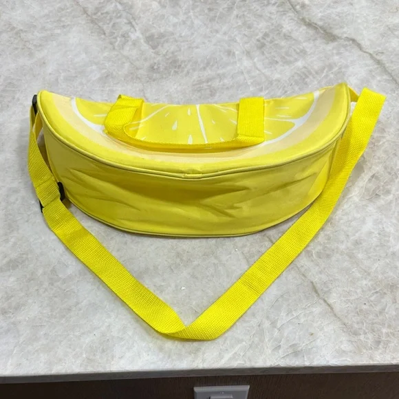 Yellow Lemon Slice soft sided cooler - Picture 3 of 3